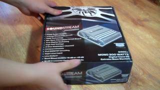 Unboxing Soundstream Di300.1 Amp