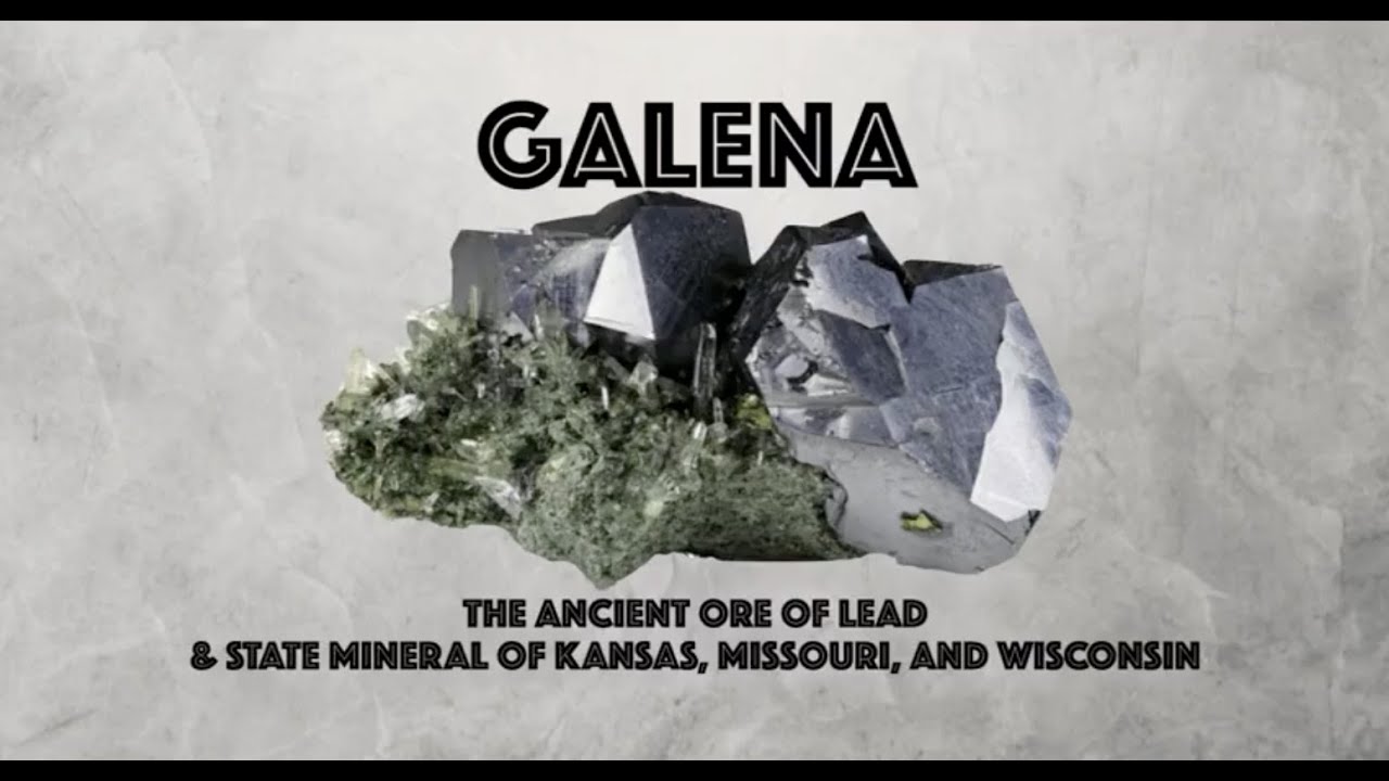 PESA Presents - Galena, the ancient ore of lead - YouTube