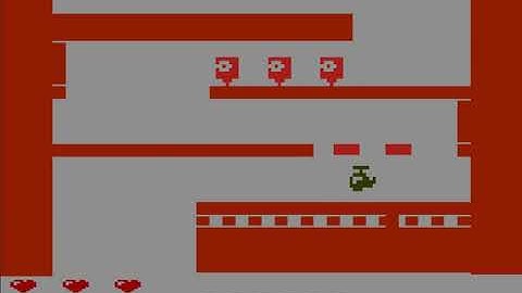 Peril  WIP homebrew for atari 2600.  first 12 screens, link to playable rom in description