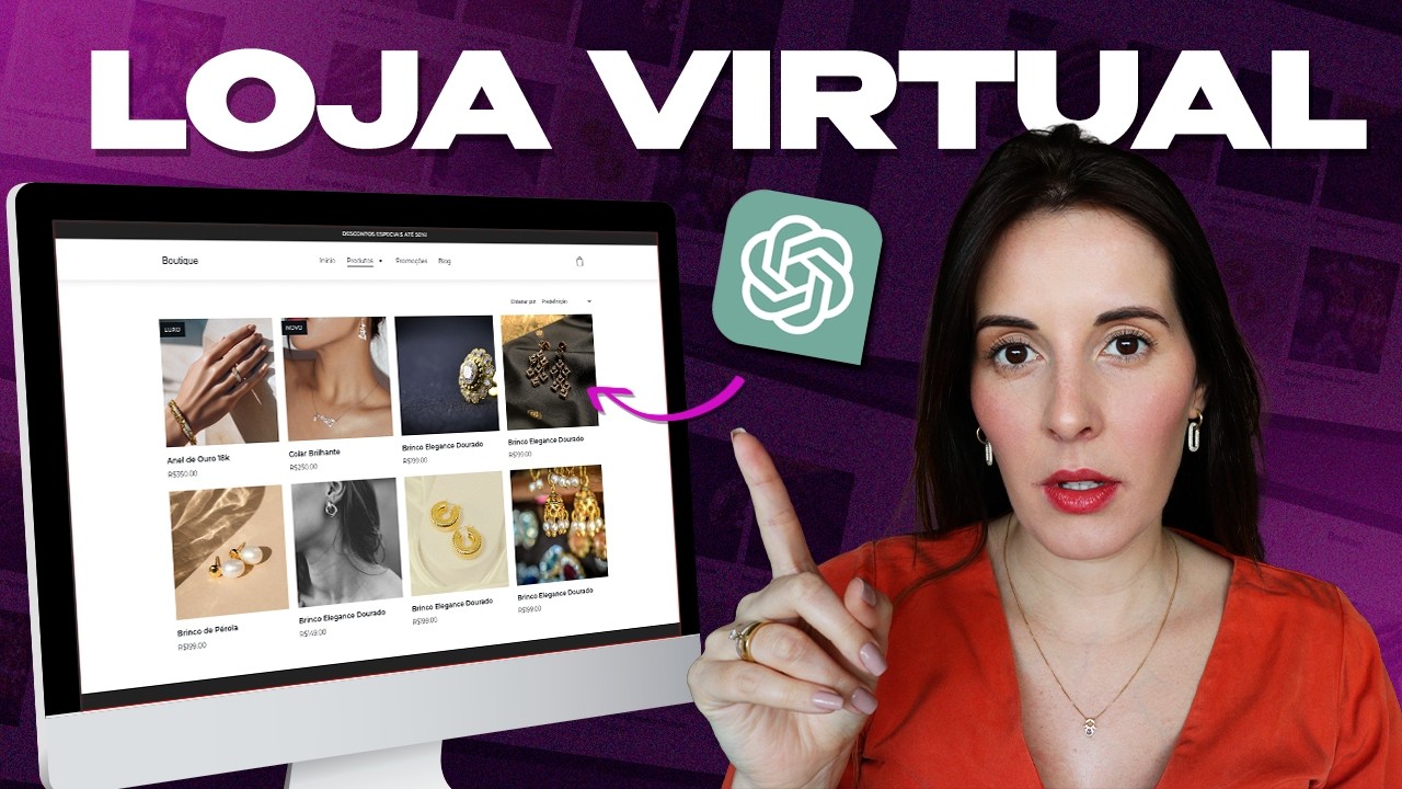 Como Criar Um Site de Vendas em Minutos Com ChatGPT? | Passo a Passo ...