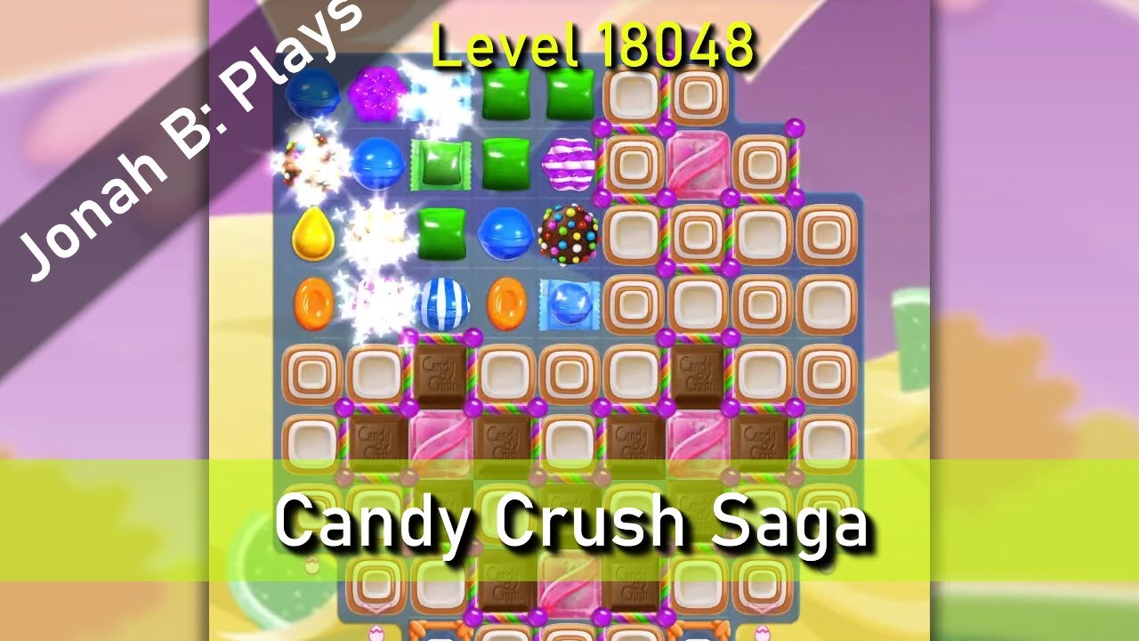 Candy Crush Saga Level 18048 - YouTube