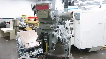 Bridgeport Series I Vertical Mill with Servo Variable Speed Power Feed