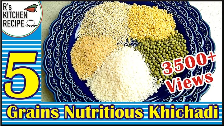 Khichdi | 5 Grain Khichidi | Masala Khichadi