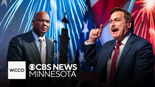 Minnesota GOP governor candidates Qualls and Lindell talk issues in debate