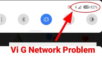 How To Fix Vi G Network Problem Solve