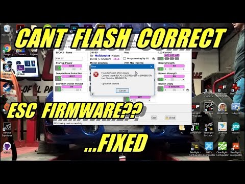 A Random ESC Firmware Fix