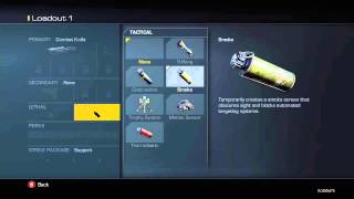 Call of Duty Ghosts - All Guns, Perks & Killstreaks