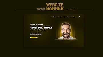 Shopify website banner Design In Photoshop | Adobe Photoshop Tutorial