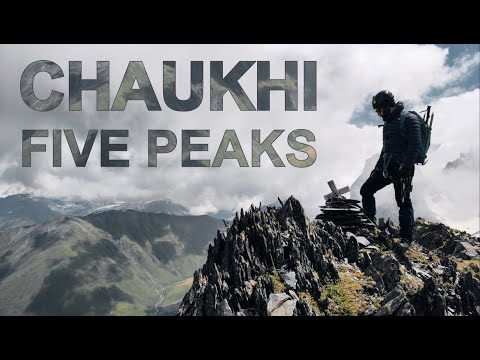 Five Peaks Of Mountain Chaukhi I ჭაუხის ხუთი მწვერვალი
