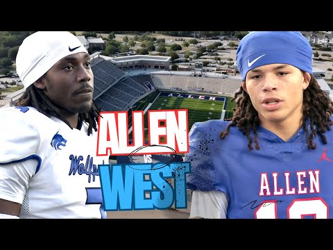 #2 Team in Texas!! 🚨 Allen vs Plano West | High-Powered Offense Takes the Field 🔥