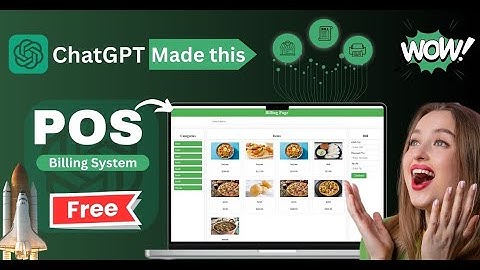 How to Create a POS System Using ChatGPT AI | Build Billing Software in 5 Minutes + Free Source Code