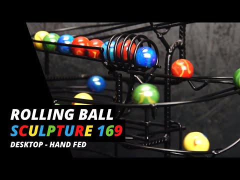 Rolling Ball Sculpture - Desktop sculpture cn:169