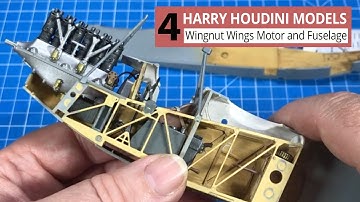 Wingnut Wings W.12 Part 4 Motor build and Fuselage button up