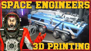 [SPACE ENGINEERS] vs. [3D-PRINTING] How it worked out - Tutorial