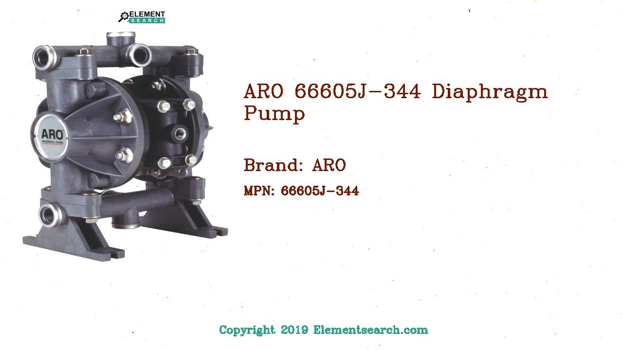 ARO 66605J344 Diaphragm Pump YouTube
