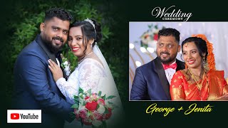 Mangalore Christian Wedding 2023 George & Jenita