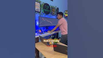 Overtrading lead’s to big losses🤯 #stockburner #sharemarket #optionstrading #stockmarket  #trading