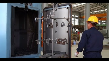 Hook Shot Blasting Machine For Castings And Forged Parts