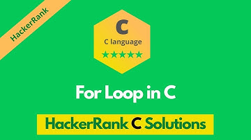 HackerRank For Loop in C problem solution | C Problems solutions | Programmingoneonone