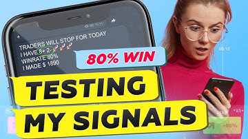 TESTING MY SIGNALS FOR TRADING ON BINARY OPTIONS | 80% WIN