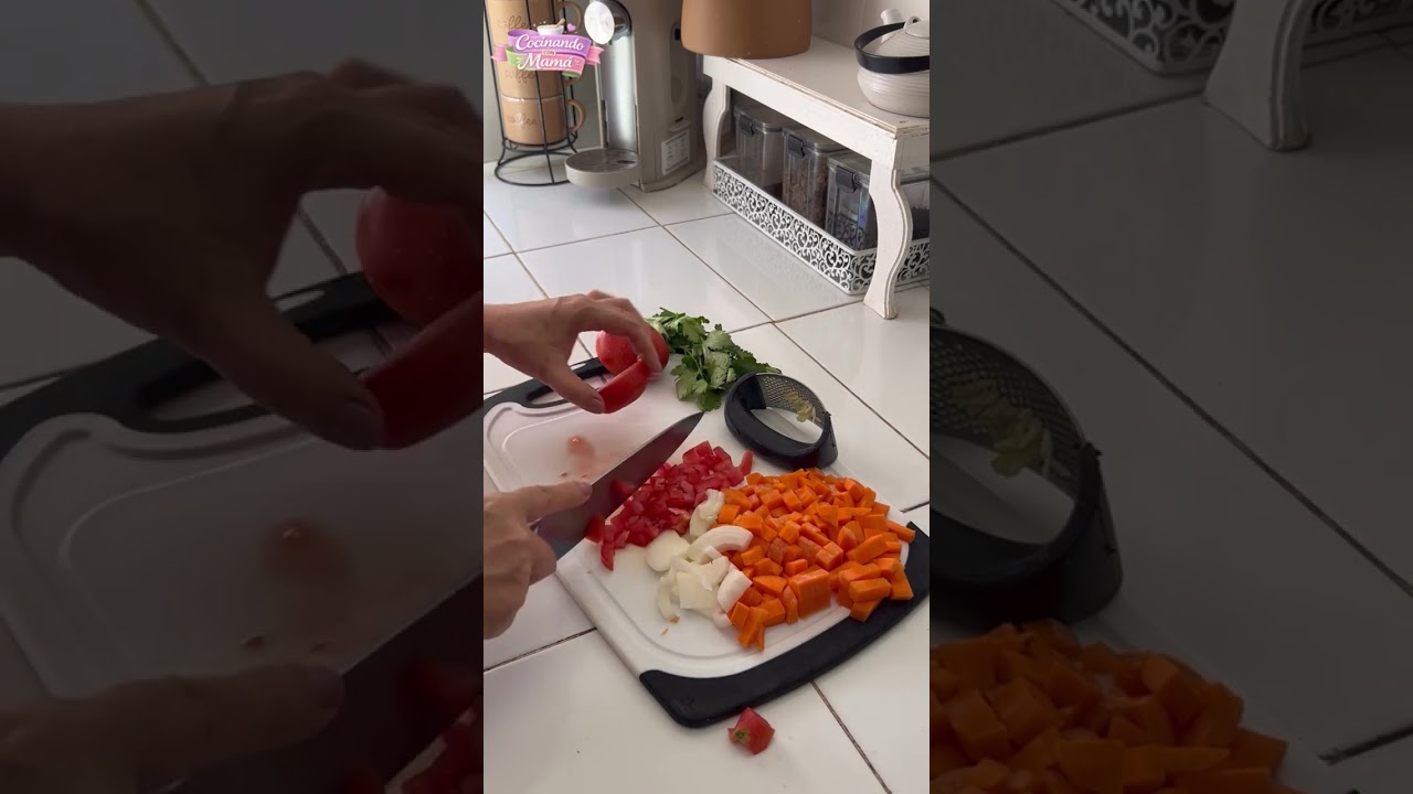 Carne molida con papa 🥔 y zanahoria 🥕 también conocida como picadillo 👌🏻