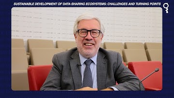 Mario Campolargo | Sustainable development of data-sharing ecosystems: challenges and turning points