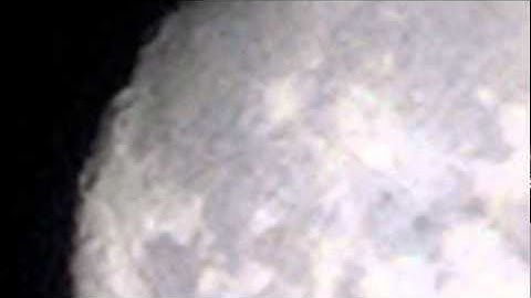 Video & Photographs - Unknown Object near Moon - 2 Sources