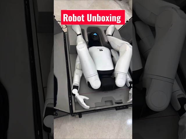 Humanoid Robot Unboxing 🤖 Video Thumbnail