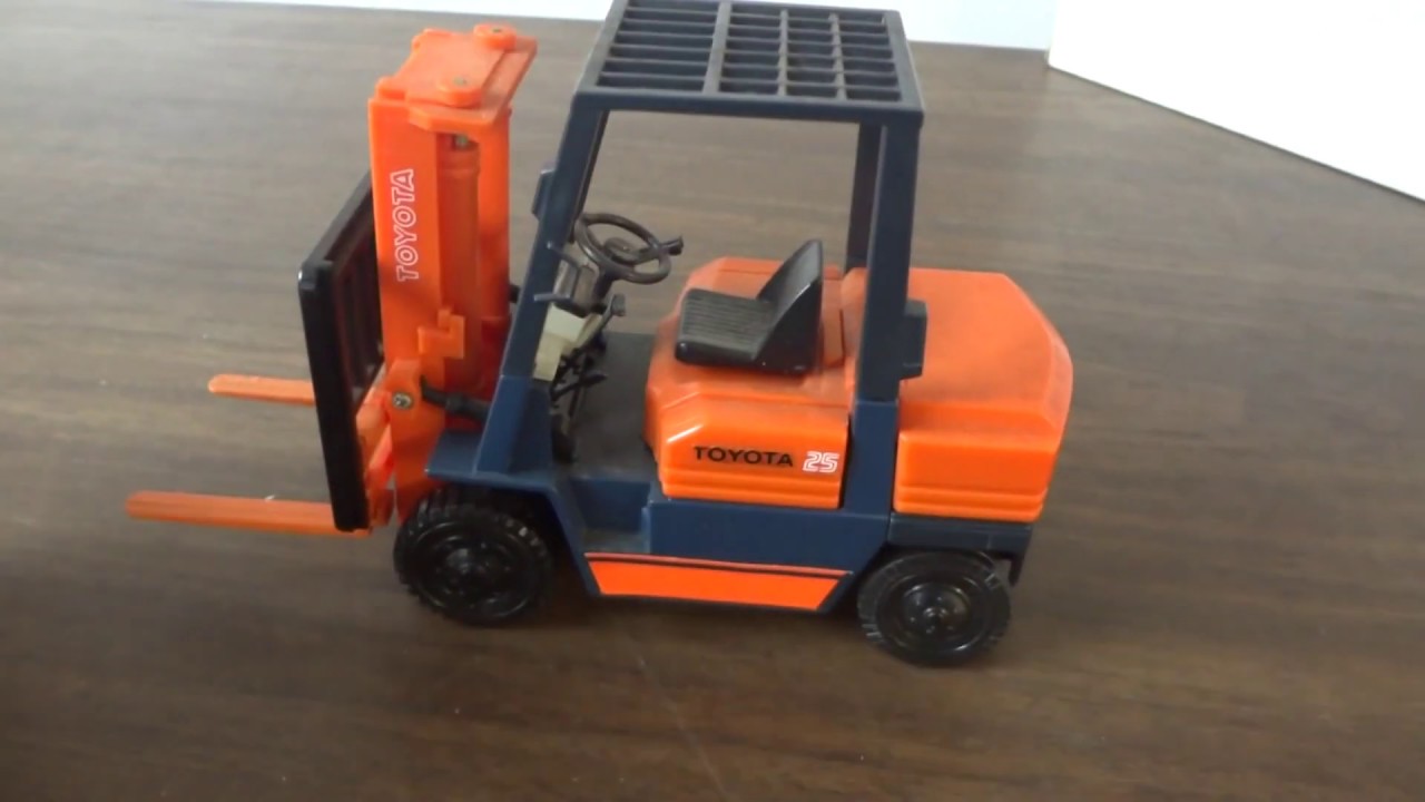 Toyota Series 5 Diecast Forklift Truck Youtube