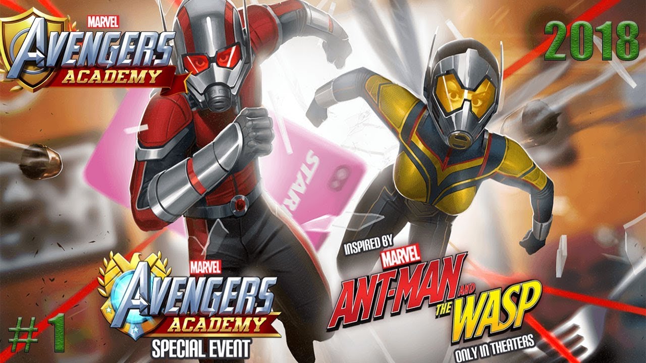 ANT-MAN & THE WASP EVENT 2018 # 1 MARVLE AVENGERS ACADEMY
