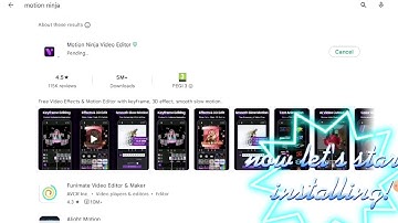 I Tried Motion Ninja for the first time!!!(10 sub special)