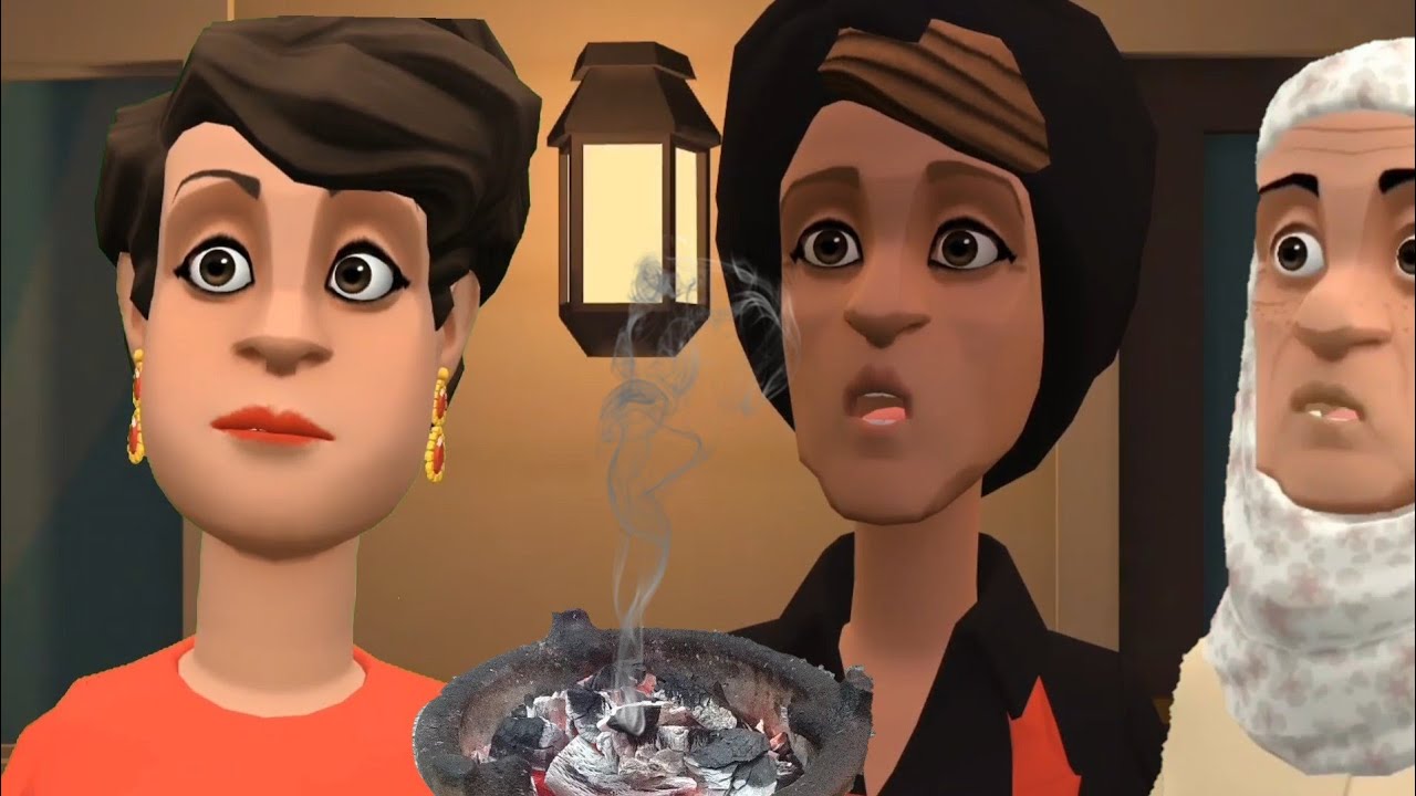 جارت عيشة دقت أعليها في نص🕑 الليل.واشتا بغاتلها🤔