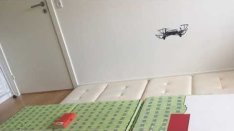Visual landmark-based navigation using a Parrot Mambo Fly Minidrone