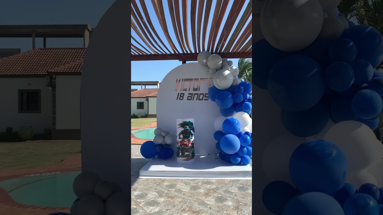 DECORAÇÃO DE EVENTOS EM MOÇAMBIQUE/MAPUTO VICTOR 18 ANOS MJdecorações e serviços 846258337-867599830