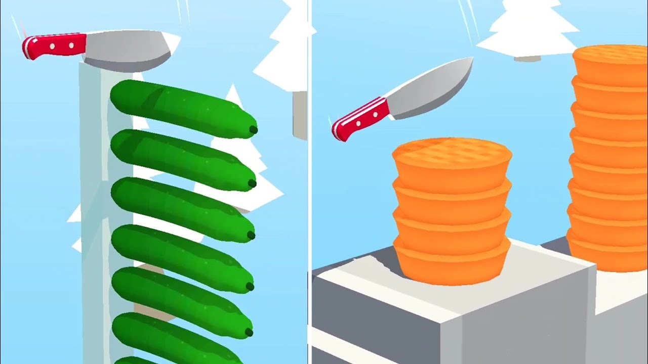 Slice It All Gameplay! Satisfying and Relaxing ASMR Slicing Video NEW ...