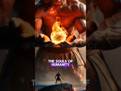The fire of Prometheus that burns through all of Humanity. #mythology #fire #ancienthistory #shorts