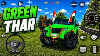 GREEN THAR 😍 New Graphics Gameplay | Indian Cars Game | Ultra HD 4K | Android Gameplay