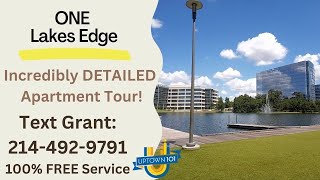 One Lakes Edge | The Woodlands TX | One Bedroom Model - Detailed Walkthrough!