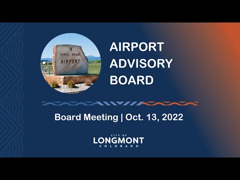 Video Airport Advisory Board Meeting October 13, 2022 - youtube