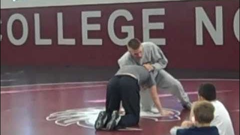 Snap Down to Front Headlock Go Behind Ned Shuck Wrestling Coach