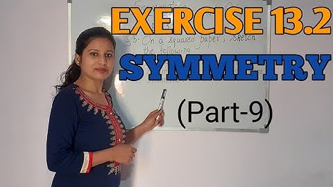 Q-8 | Ex-13.2 | Chapter -13 | SYMMETRY | Class 6 | NCERT | MATHS | INTENSIVE STUDY