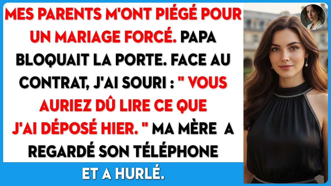 Mes parents ont tendu un piège de mariage au dîner. L'officiant a fui avant le oui.