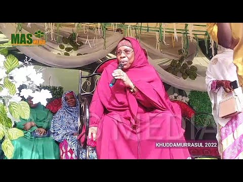 Sayyada Malama Tasalla Nabulisi Awajen Maulidin Khuddamurrasul 2022 Babullahitv1