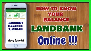 Landbank iAccess Balance Inquiry Online: How to Balance Inquiry in Landbank Online for FREE screenshot 4