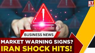 Market Falls Despite Lower Volatility: Iran Crisis, Crude Surge Put Nifty Under Pressure | ET Now