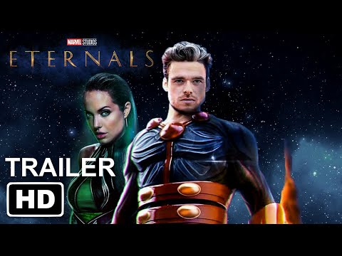 Marvel's ETERNALS Teaser Trailer HD | Richard Madden, Angelina Jolie, Salma Hayek Concept