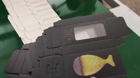 UTM650B Fully Automatic Corrugated Carton Box Window Patching Machine Patcher