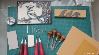 LINDA COTE Printmaking Supplies: Lino Carving Tools