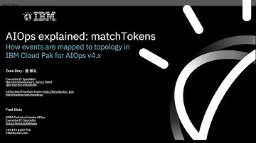 AIOps explained, matchTokens
