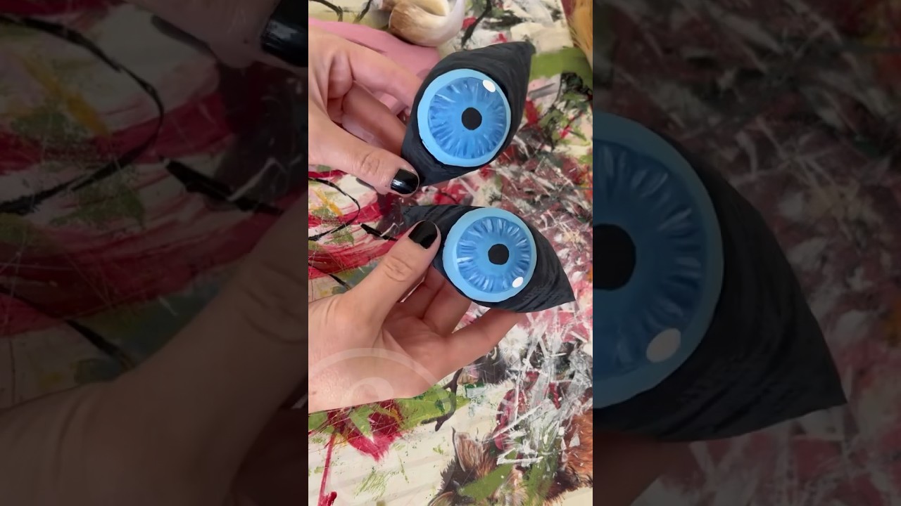 Inosuke 🐗 Boar Head ✂️ Tutorial Part 4 : Eyes, Nose and Tusks